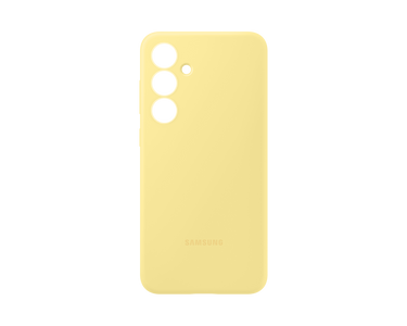 Samsung Silicone Case for Galaxy S24 FE - Yellow